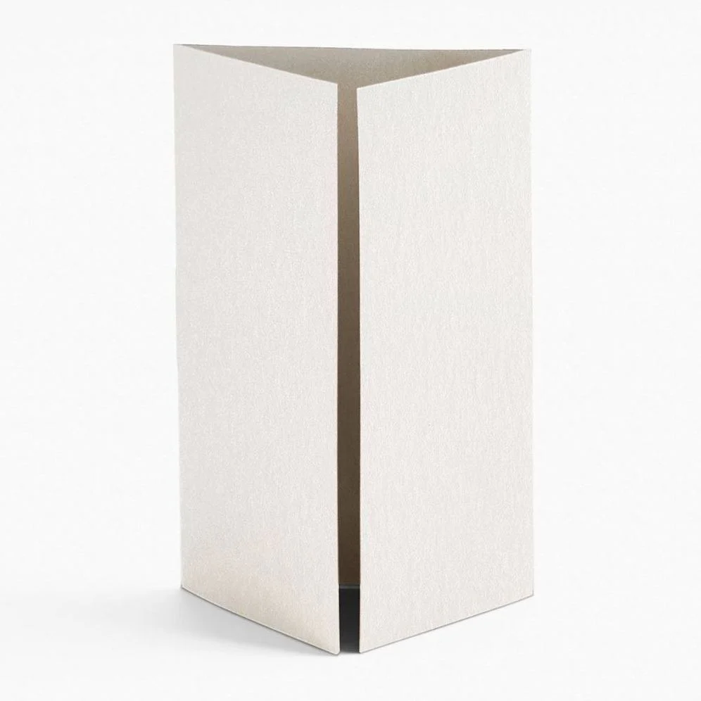 A9 Shimmer Silver Gatefold Enclosures