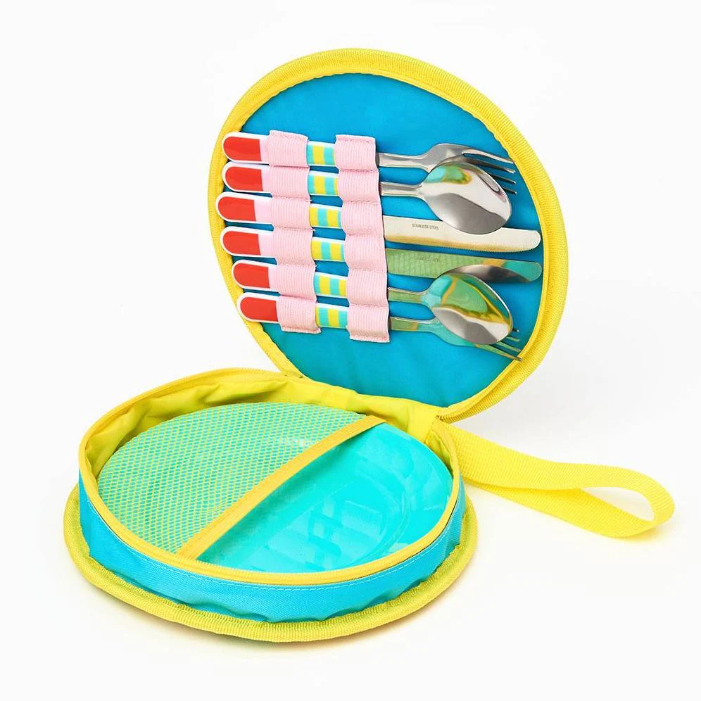 Abstract Coral Picnic Set - Image 4