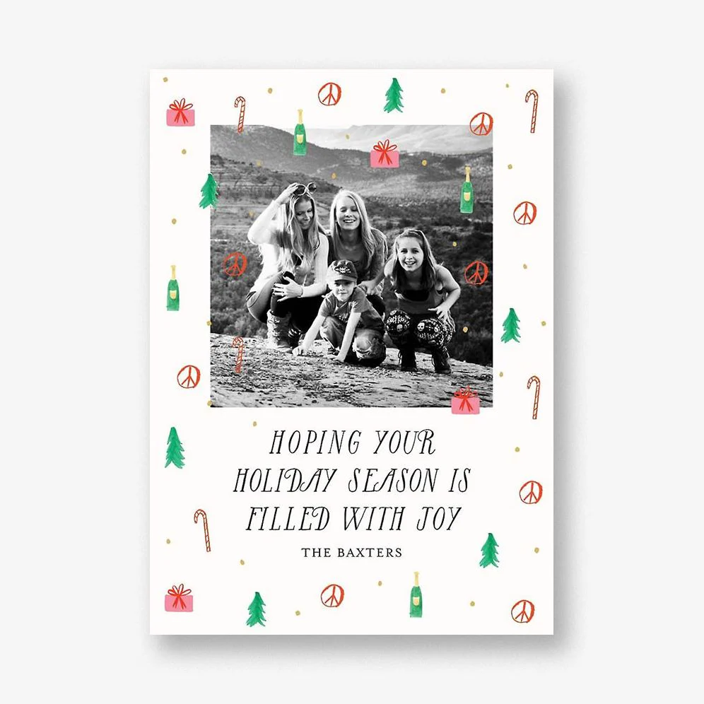 All Good Things Holiday Photo Card