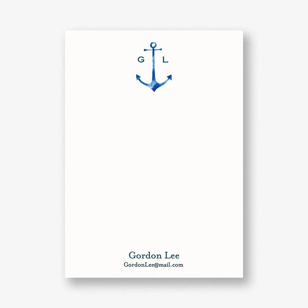 Anchor A6 Stationery