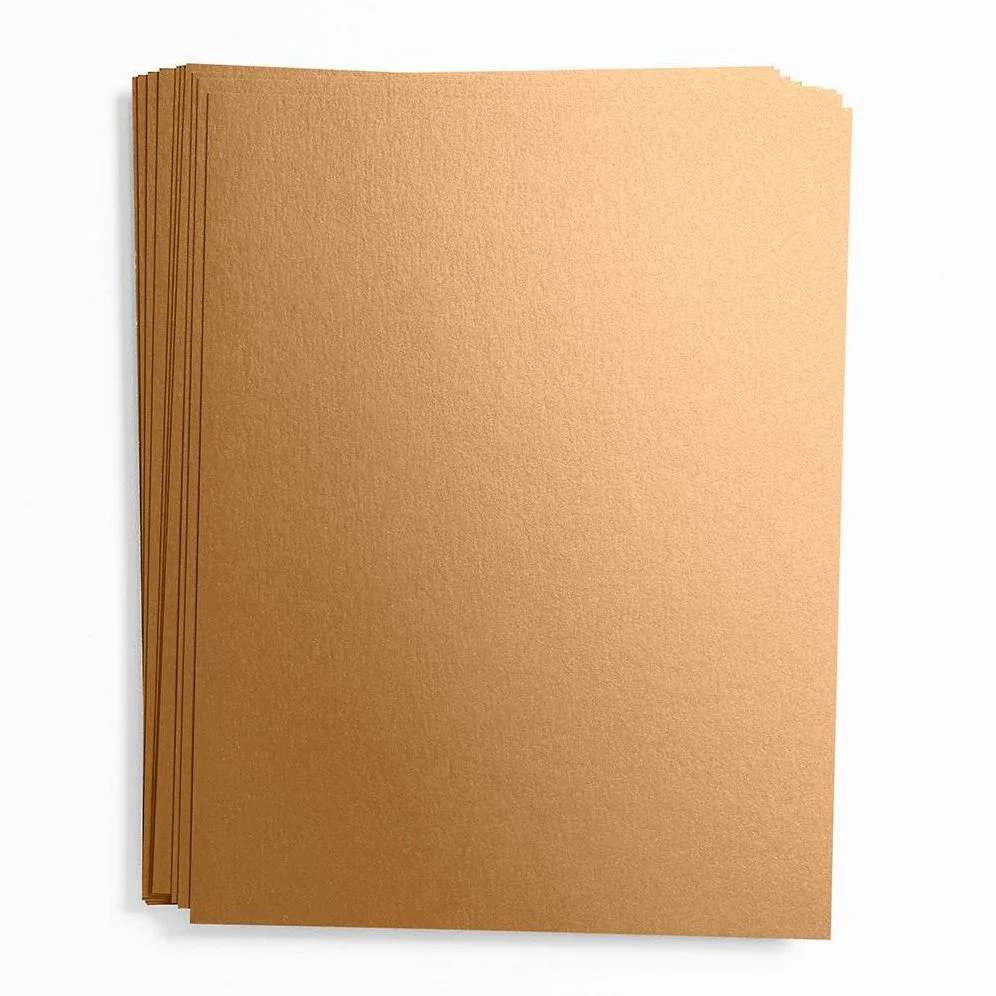 Antique Gold Card Stock 8.5" x 11"