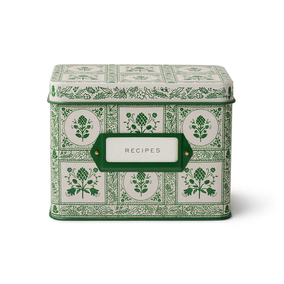 Artichoke Recipe Tin