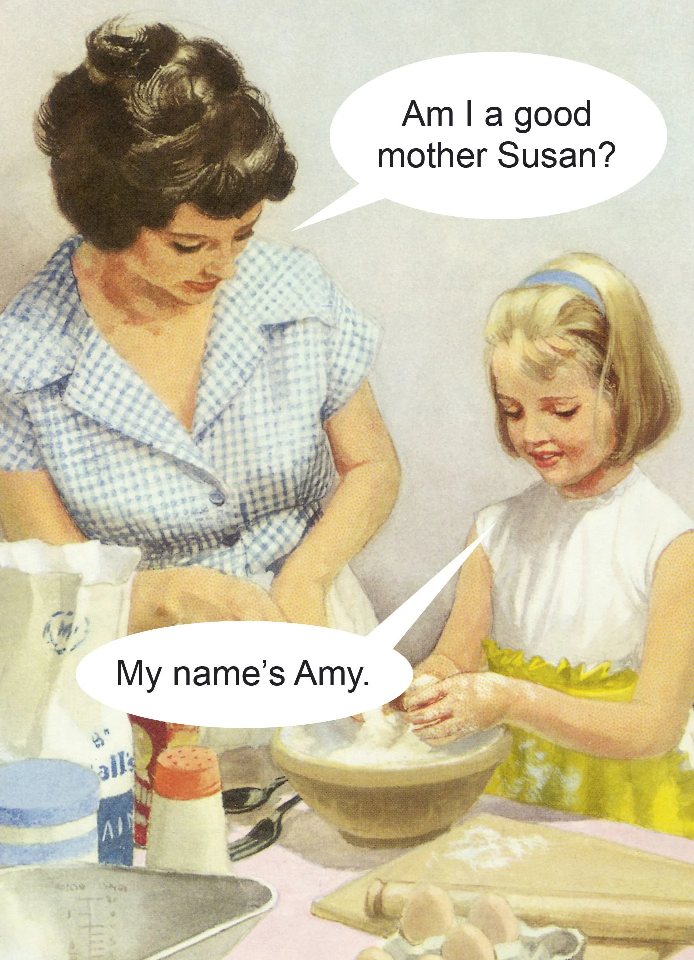 Bad Mother Mother's Day Card
