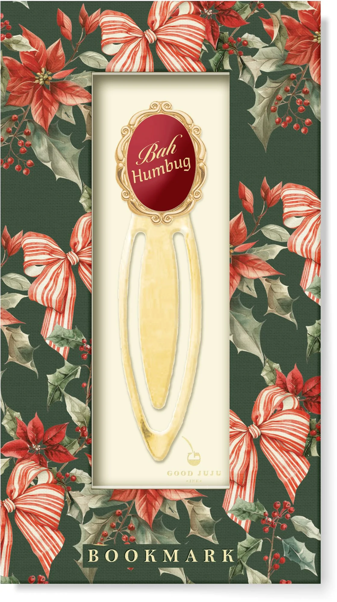 Bah Humbug Metal Clip Bookmark