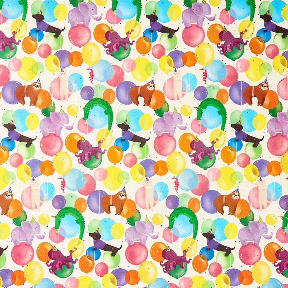 Balloon Animals Stone Wrapping Paper - Image 2