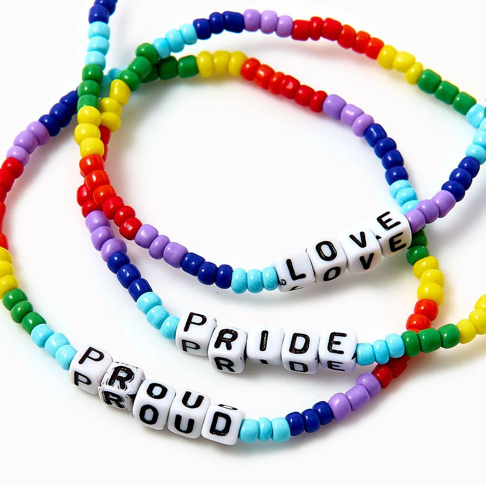 Beaded Rainbow Bracelet - Image 2