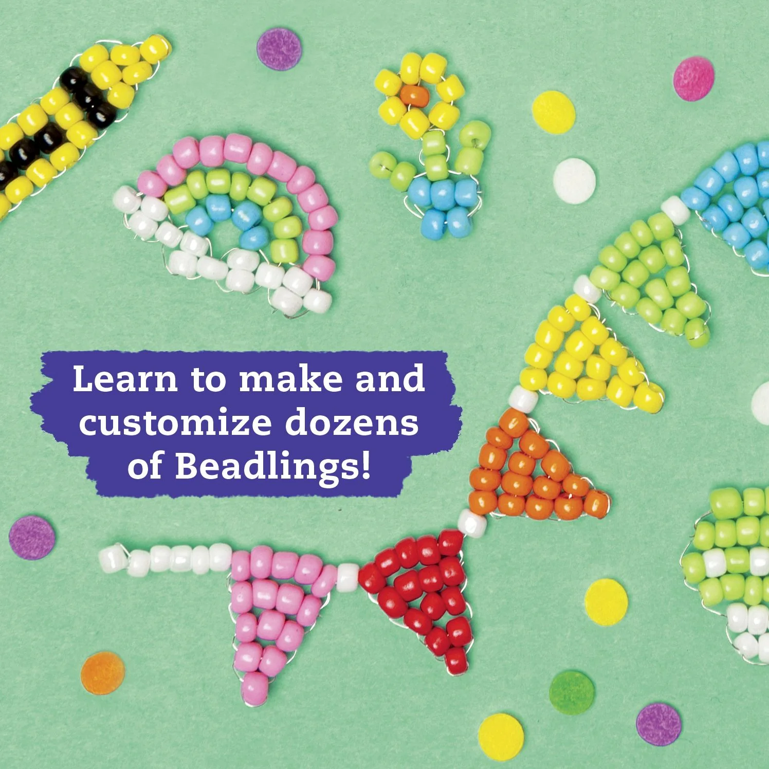 BEADLINGS: MAKE 24 ITTY-BITTY BEADED CHARMS - Image 3