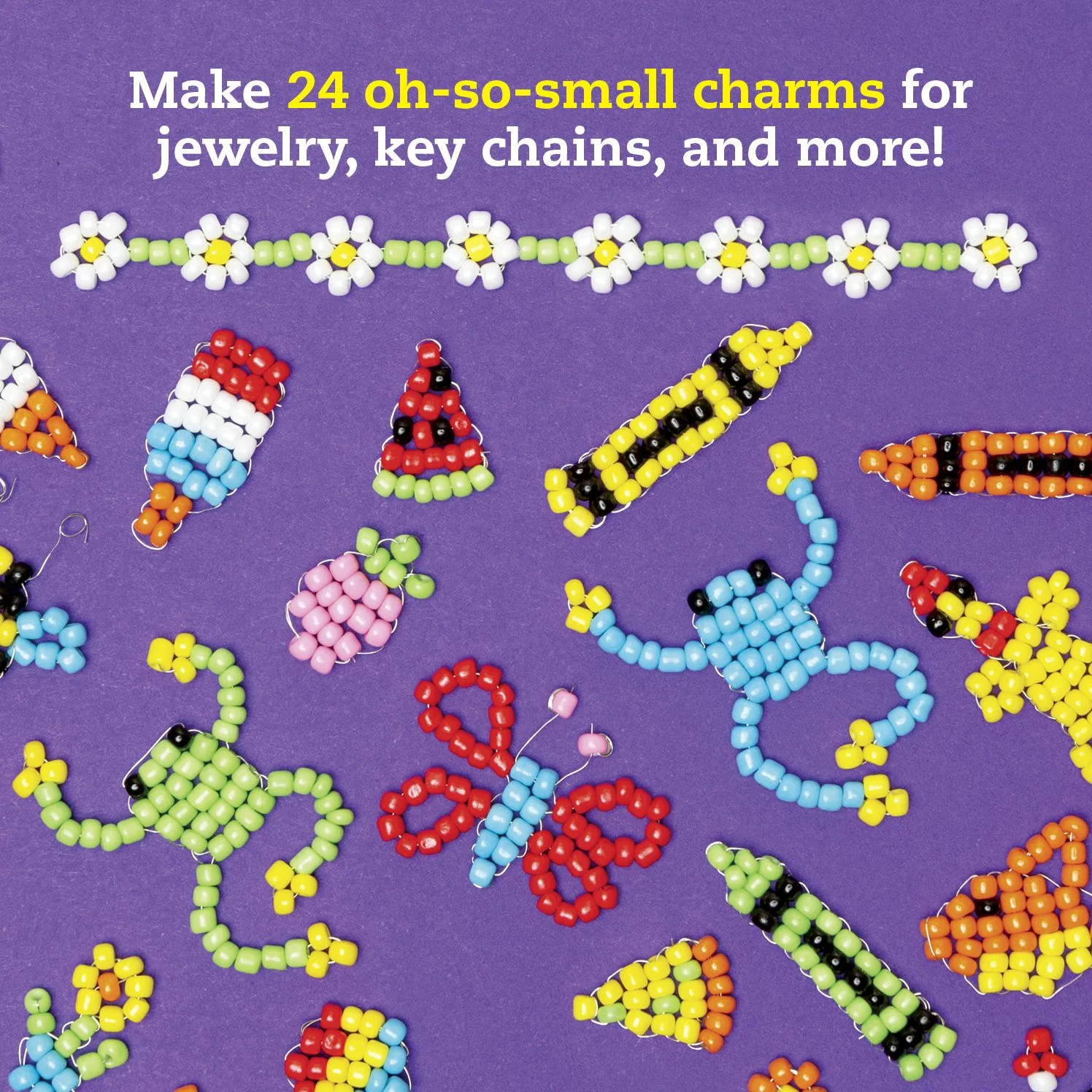 BEADLINGS: MAKE 24 ITTY-BITTY BEADED CHARMS - Image 4