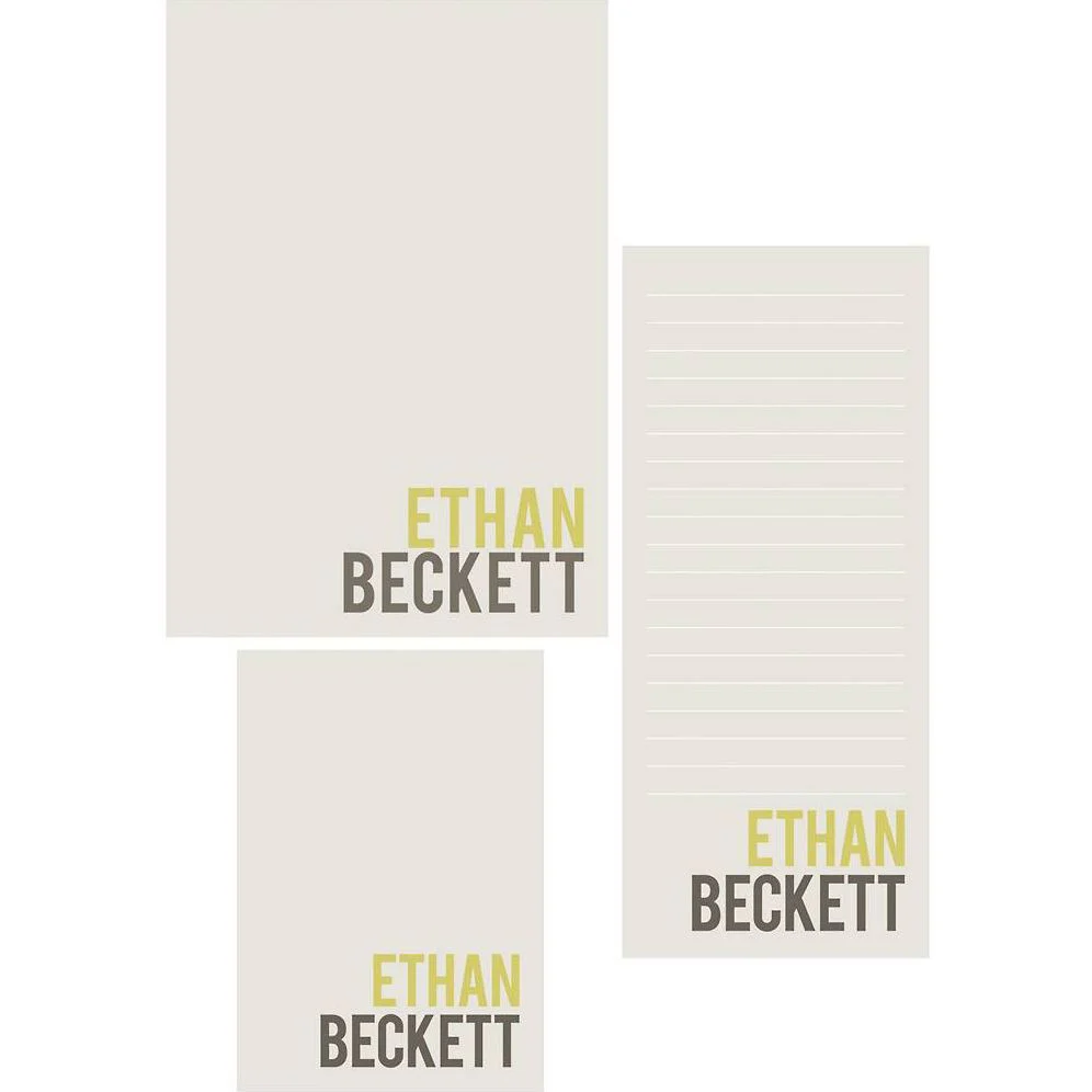 Bebas Cool Mixed Personalized Notepads