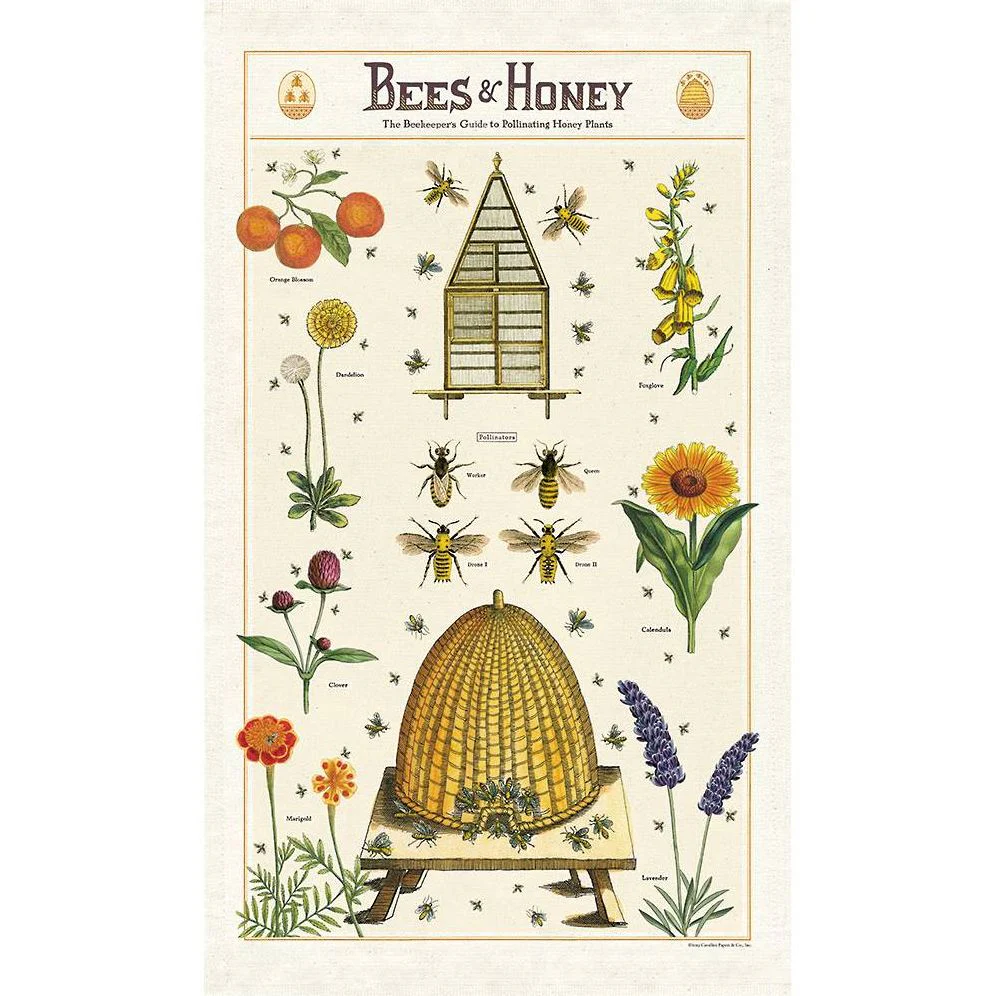Bees & Honey Tea Towel - Image 4