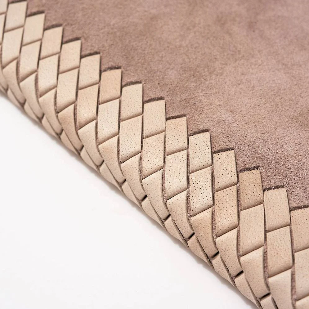 Beige Braided Suede Journal - Image 2