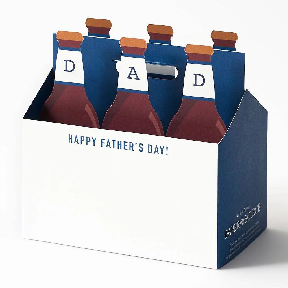 Best Dad 6 Pack Father's Day Card - Image 2