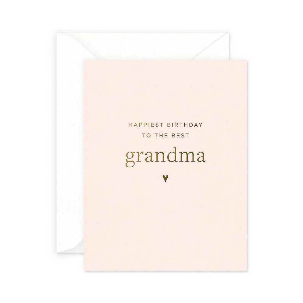 Best Grandma Birthday Card