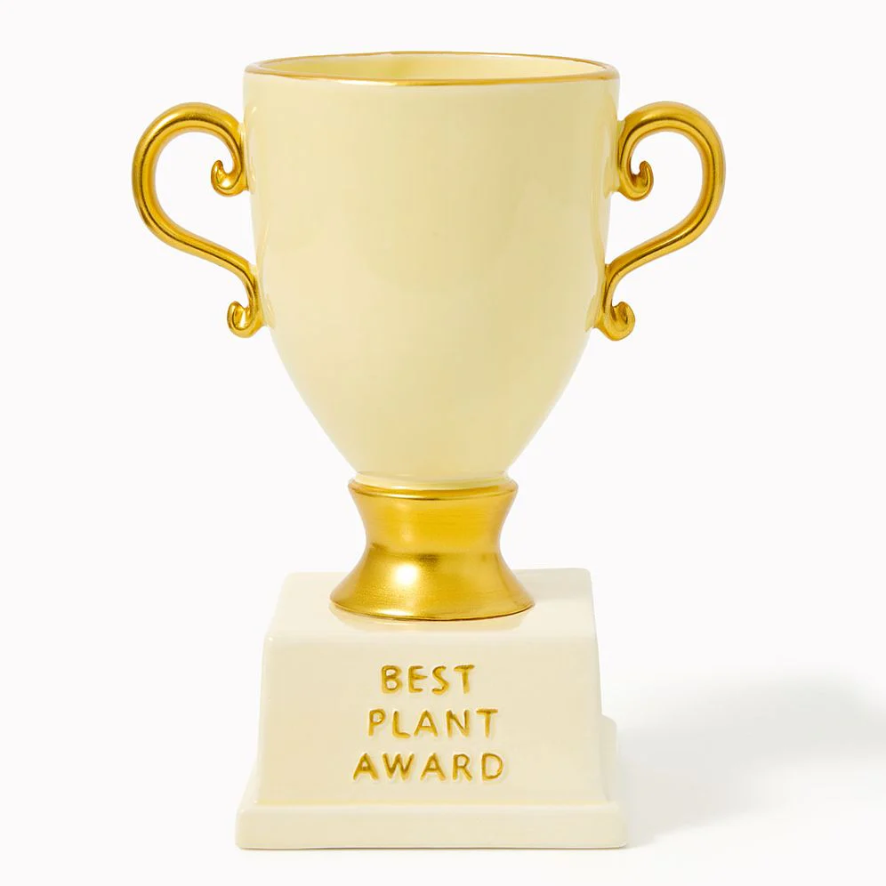 Best Plant Award Trophy Planter