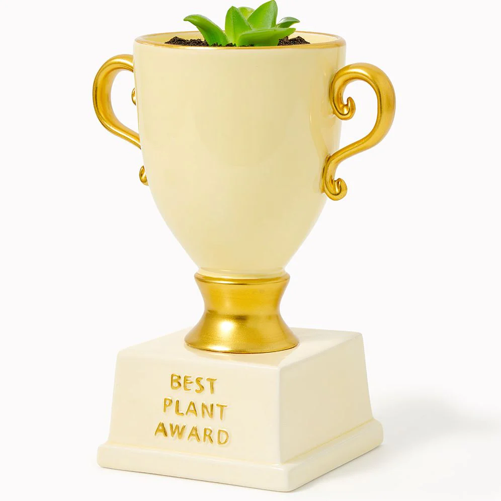 Best Plant Award Trophy Planter - Image 2
