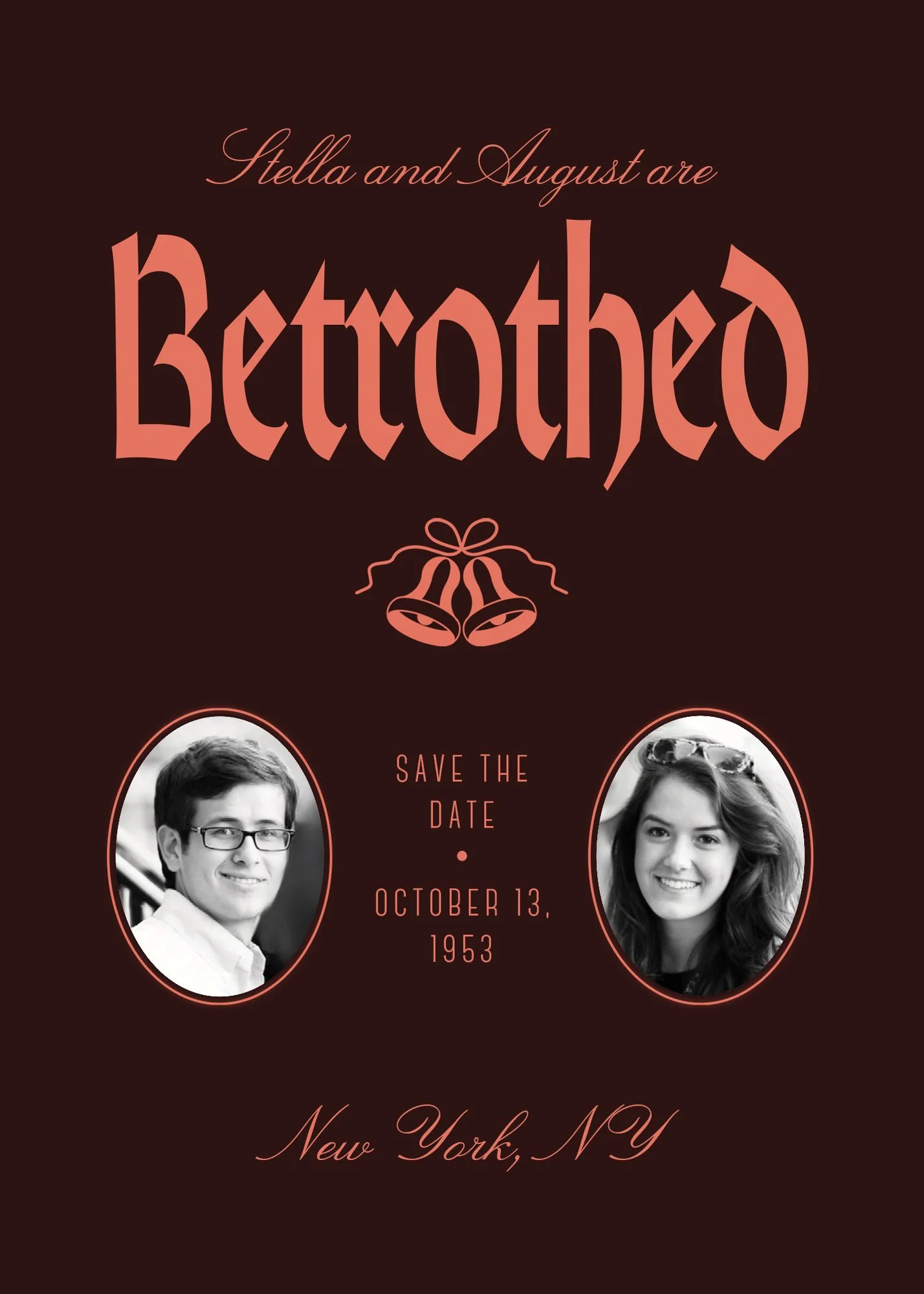 Betrothal Save the Date - Image 2