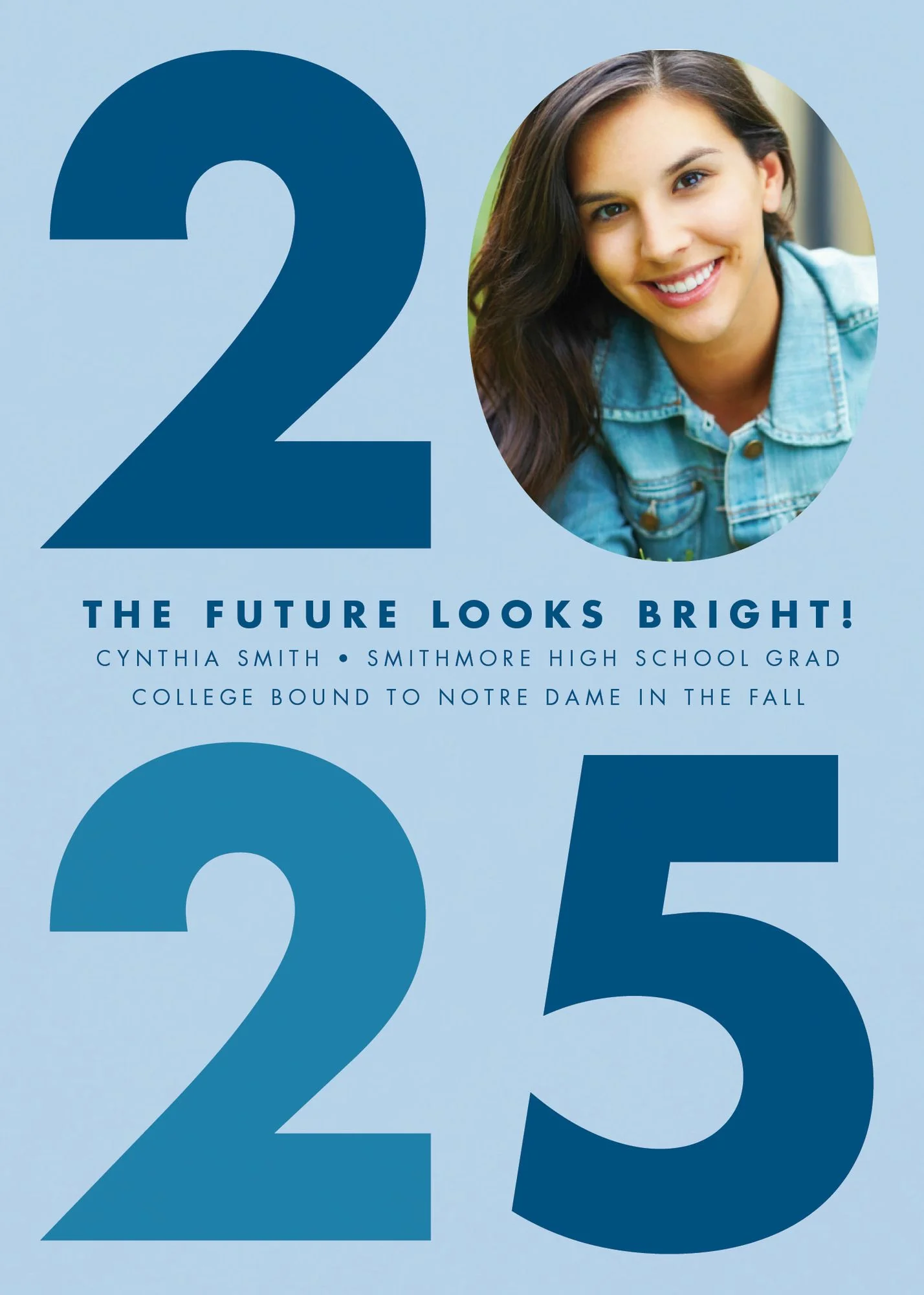 Big Bold Year Graduation Announcement - Image 4