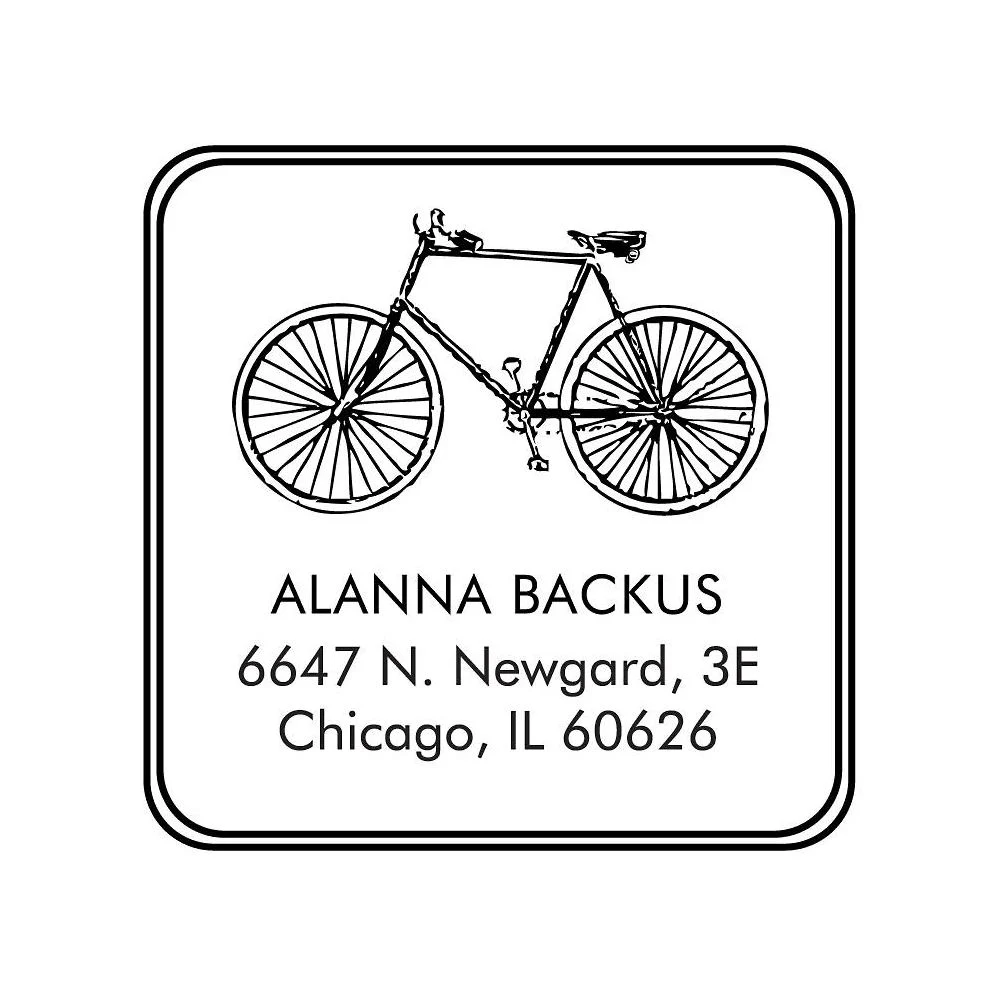 Bike Custom Stamp and Stamp Tool