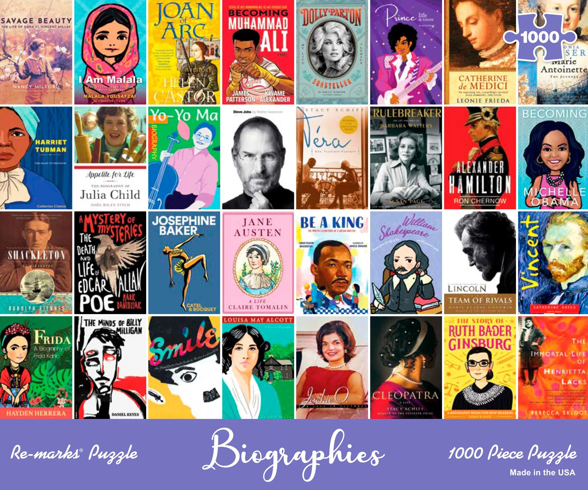 Biographies 1000-Piece Jigsaw Puzzle - Image 2