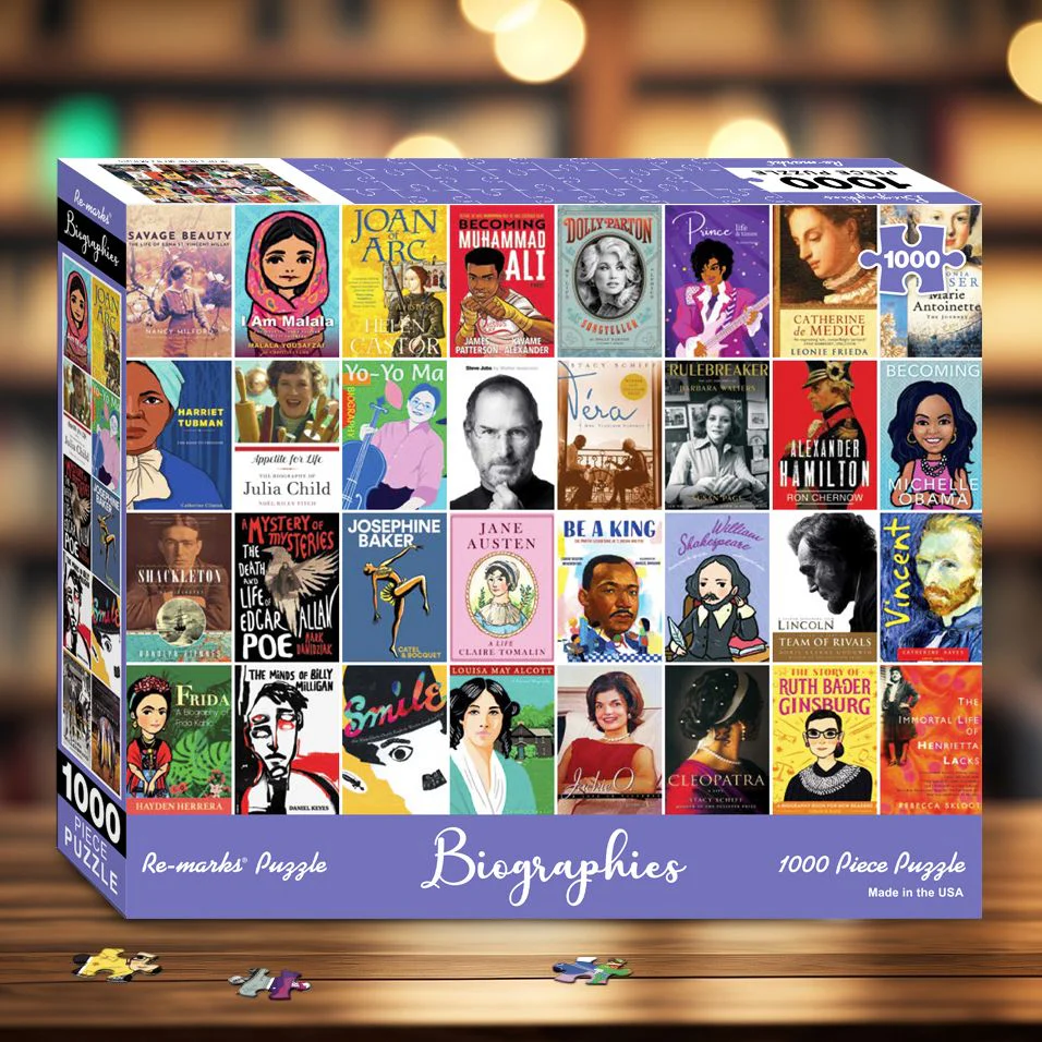 Biographies 1000-Piece Jigsaw Puzzle - Image 5
