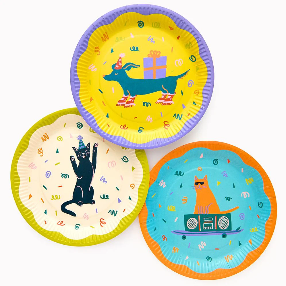 Birthday Animal Plates - Image 2