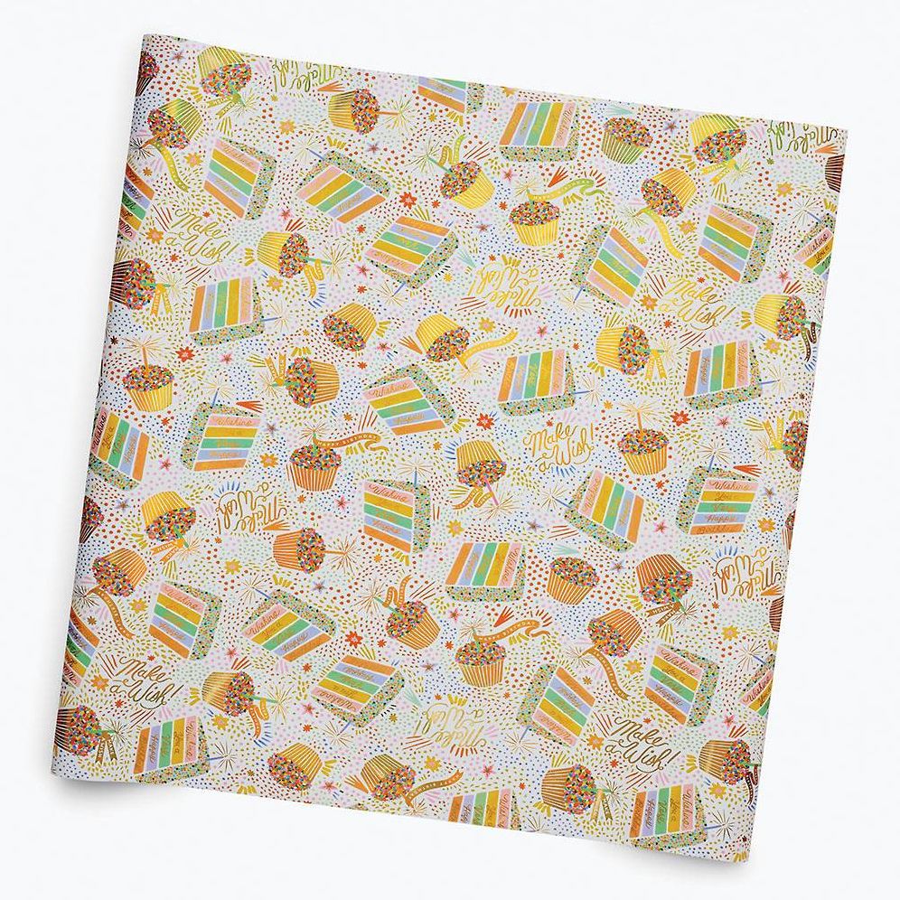 Birthday Cake Wrapping Paper - Image 2