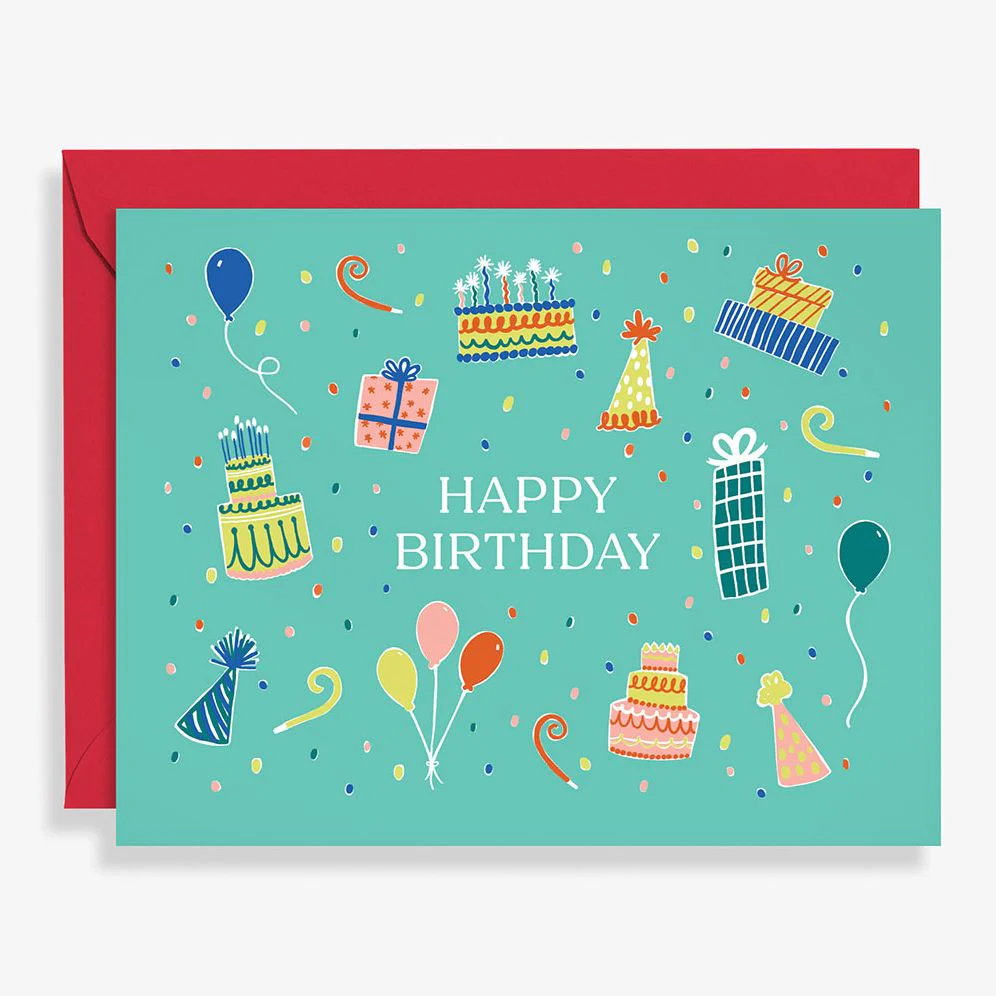 Birthday Icons Birthday Card