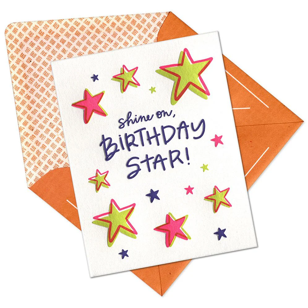 Birthday Star Birthday Card - Image 2