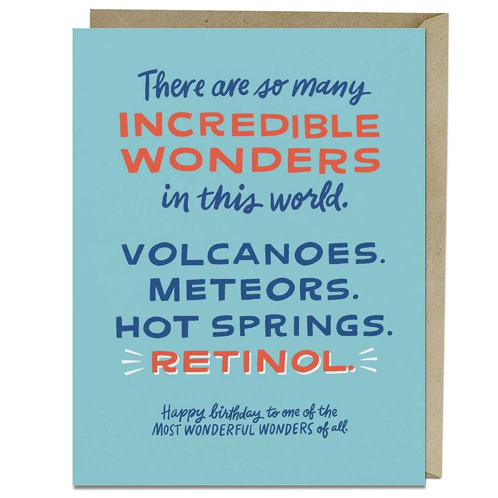 Birthday Wonders Birthday Card