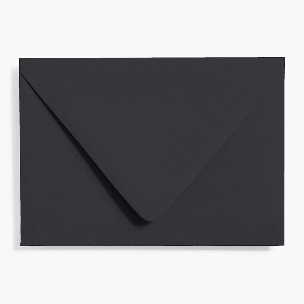 Black 4 Bar Envelopes