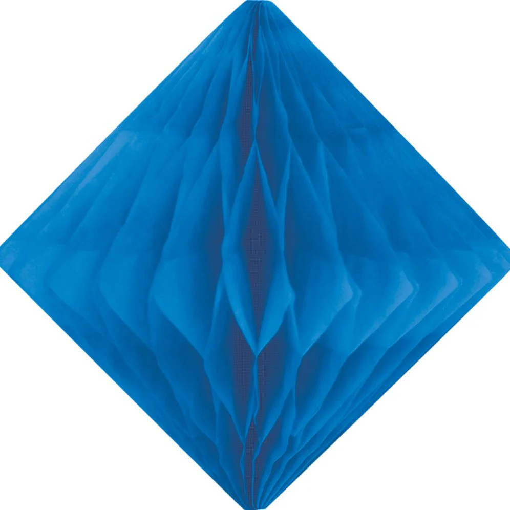 Blue Diamond Paper Honeycomb 15cm