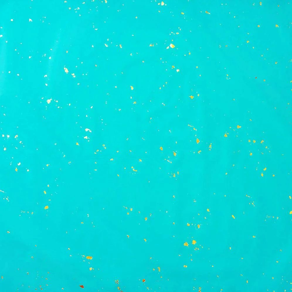 Blue & Gold Fleck Stone Wrapping Paper