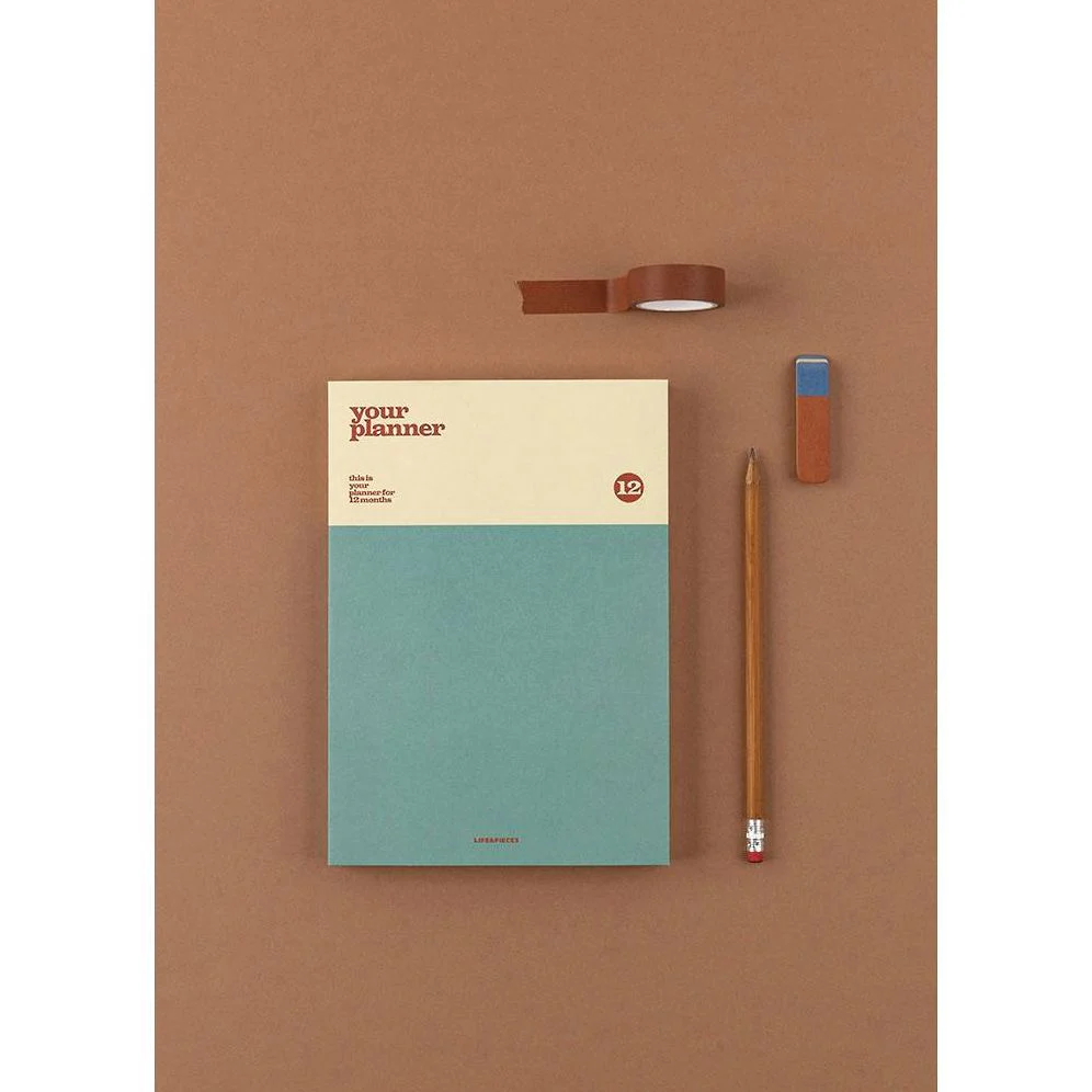 Blue Undated 12 Month Your Planner - Image 3