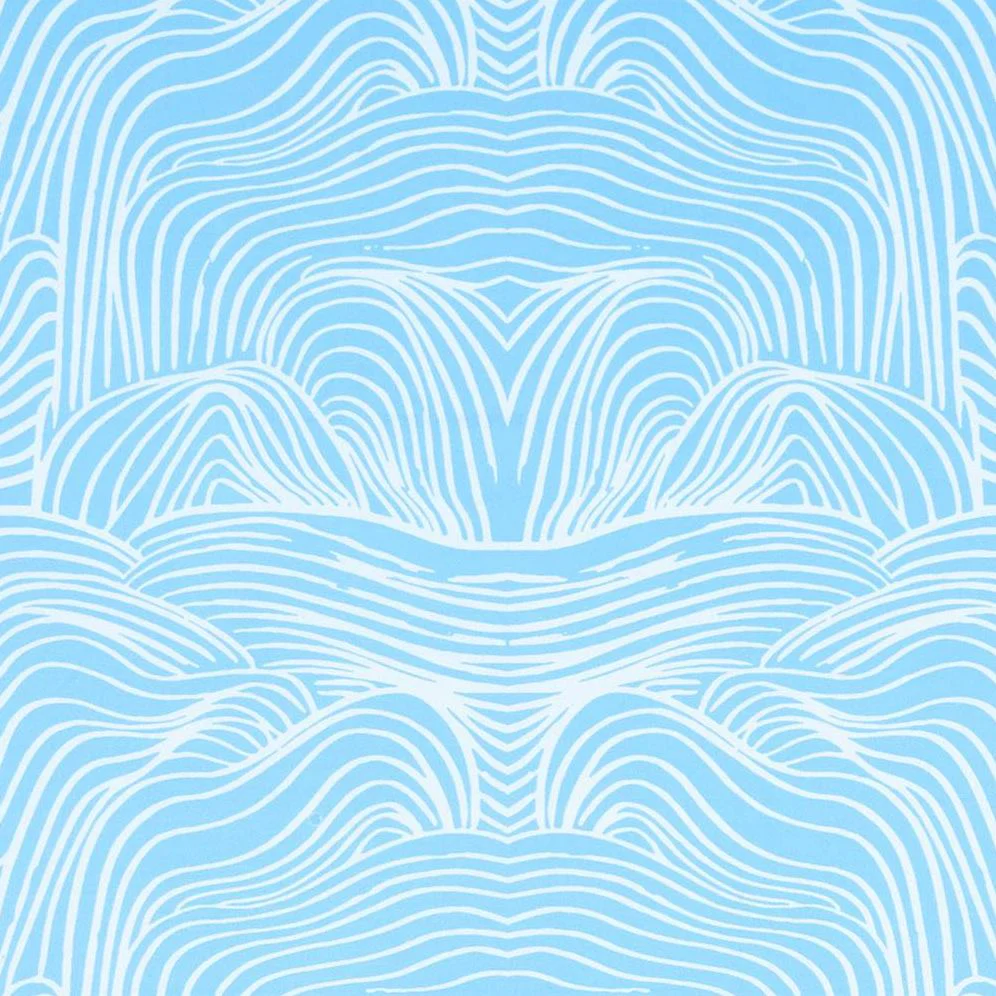 Blue Wave Stone Wrapping Paper - Image 2