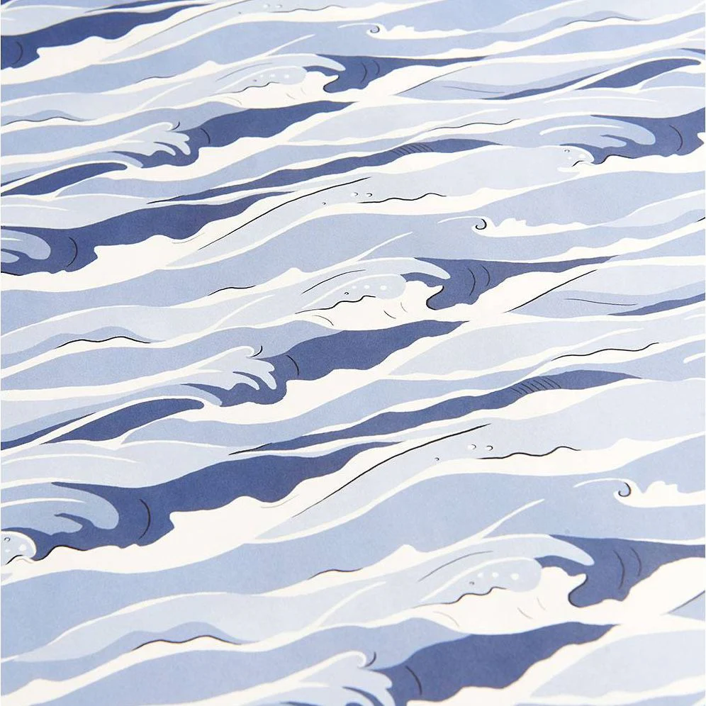 Blue Waves Flat Wrap - Image 2
