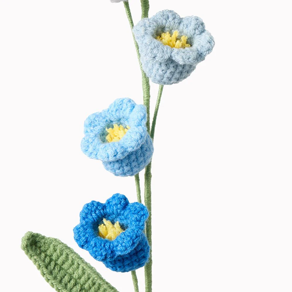 Bluebell Crochet Flower - Image 2