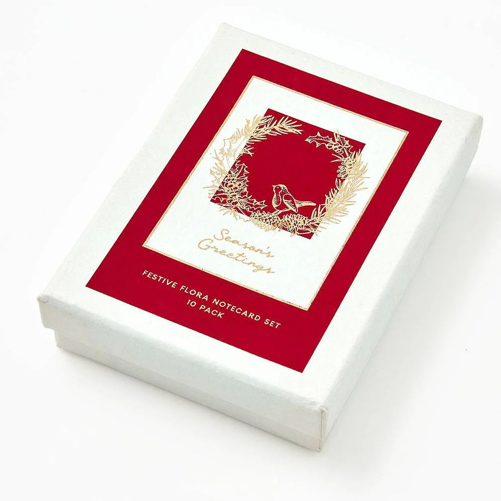 BNS Deckle Edge Cotton Card Boxed Set 10 pk