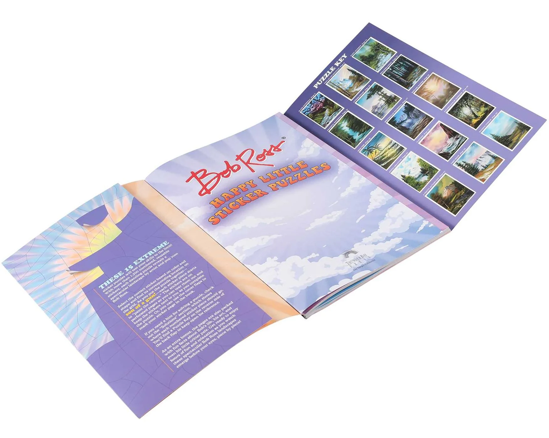 Bob Ross Happy Little Sticker Puzzles - Image 13