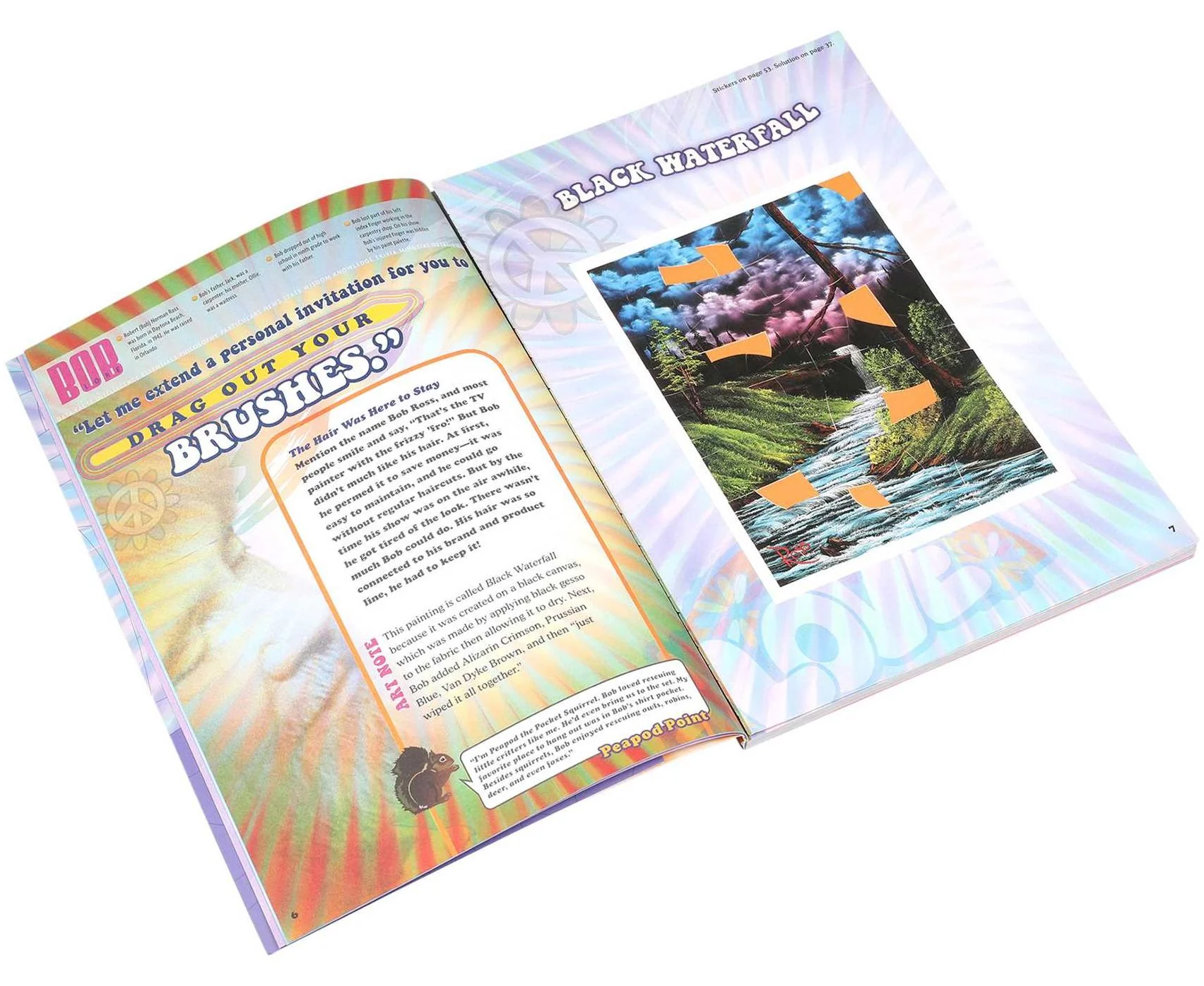 Bob Ross Happy Little Sticker Puzzles - Image 14