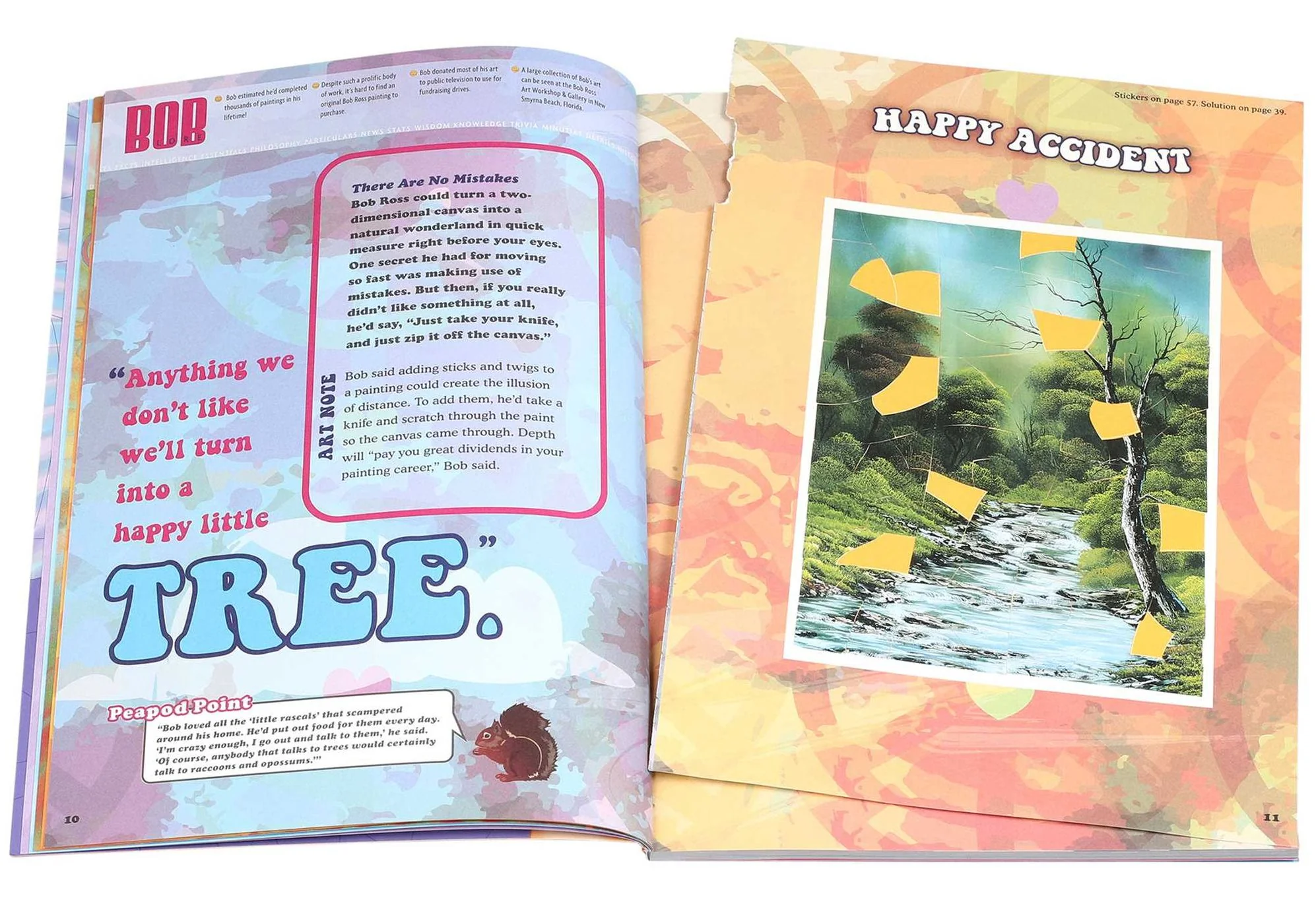 Bob Ross Happy Little Sticker Puzzles - Image 15