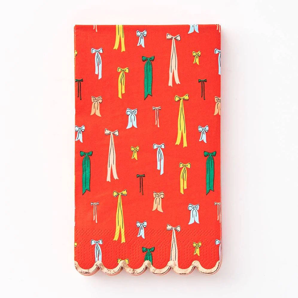 Bold Christmas Guest Napkin S/20