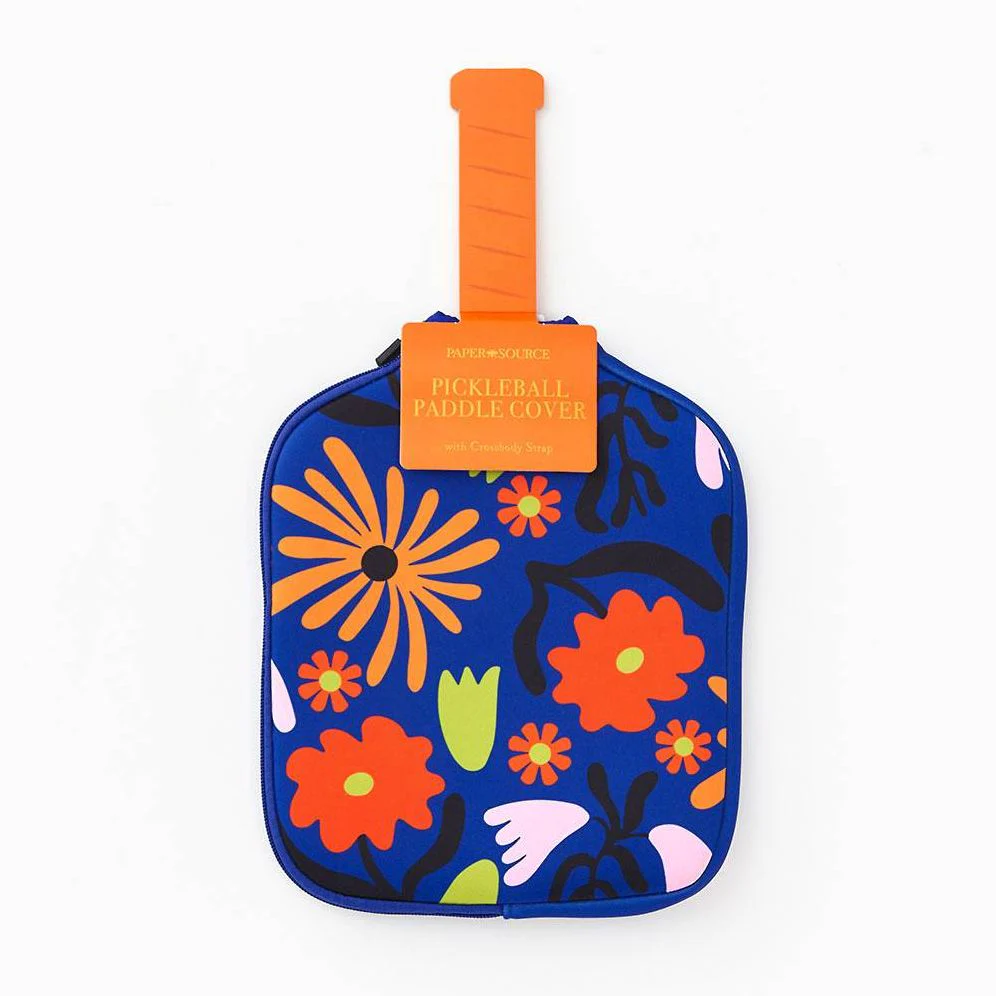 Bold Floral Pickleball Paddle Holder - Image 4
