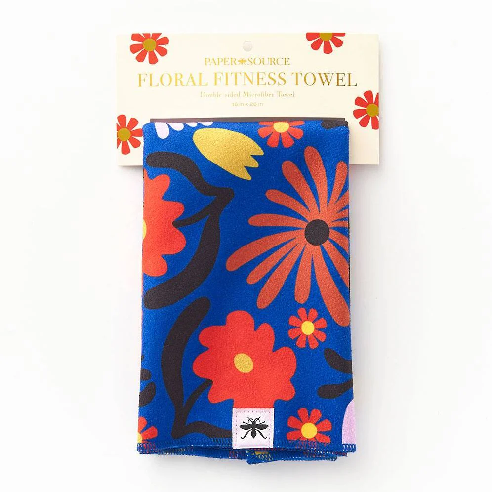 Bold Floral Sport Towel - Image 6