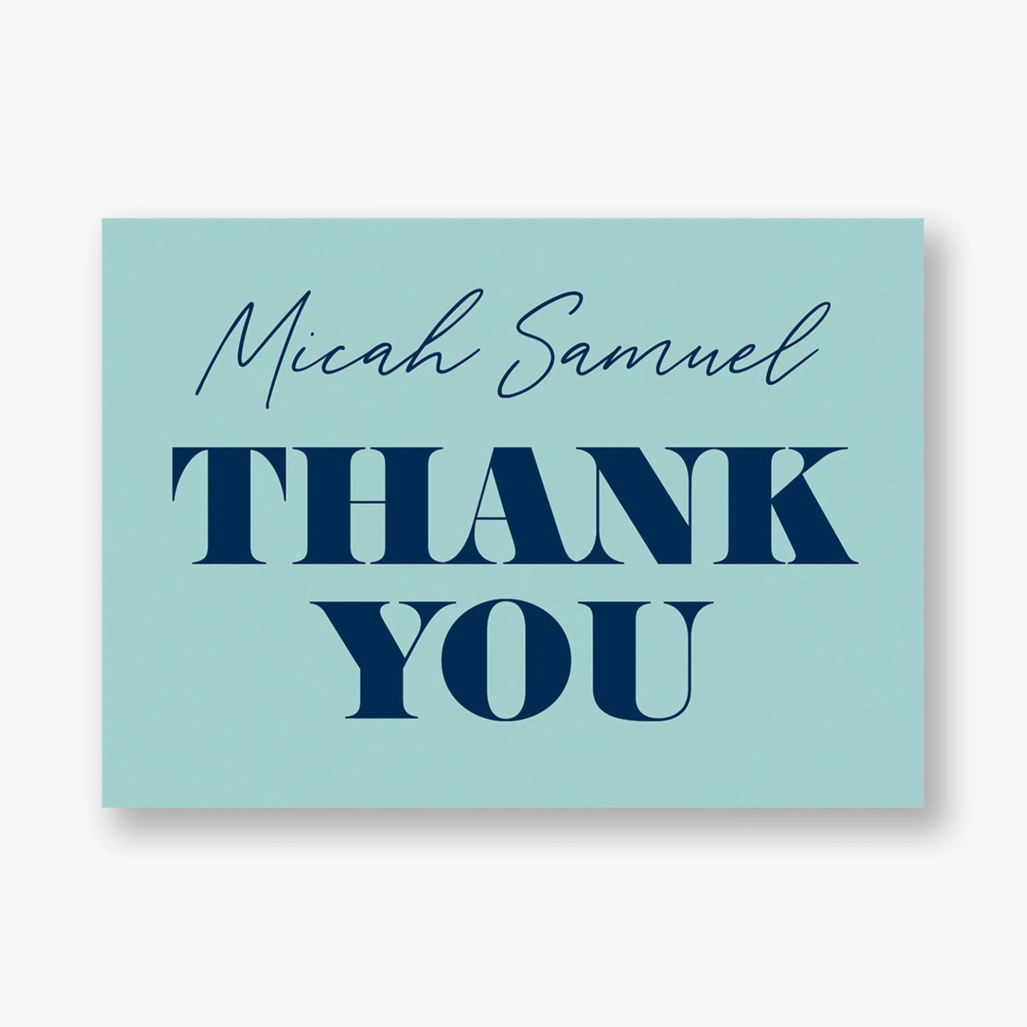 Bold Type Bar Mitzvah Stationery