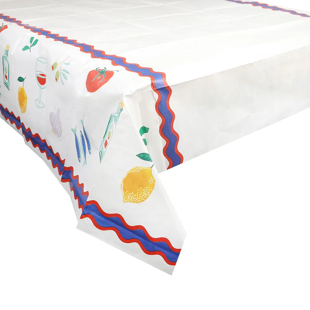 Bon Appetit Paper Table Cover - Image 2