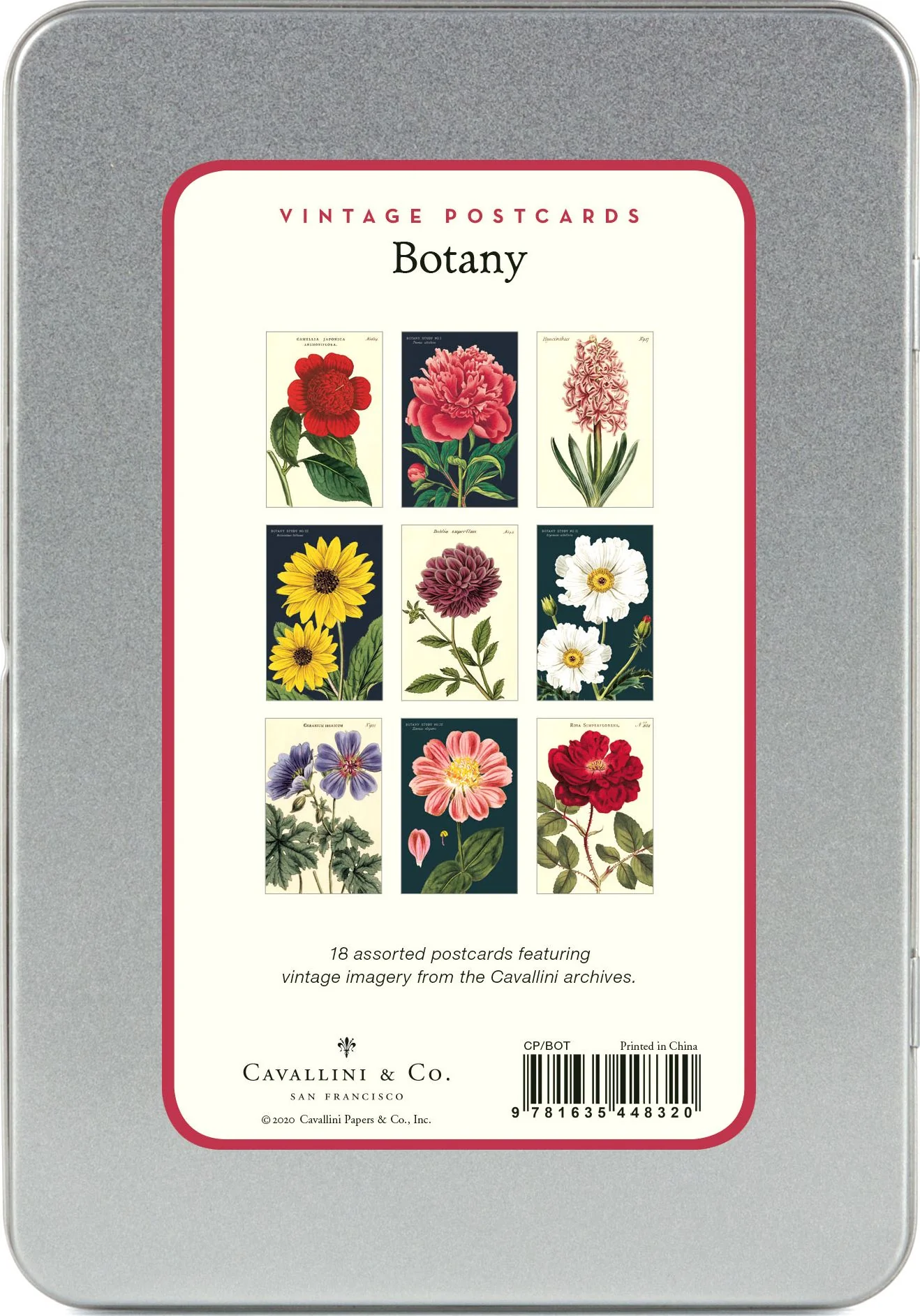 Botanica Vintage Postcard Set - Image 2