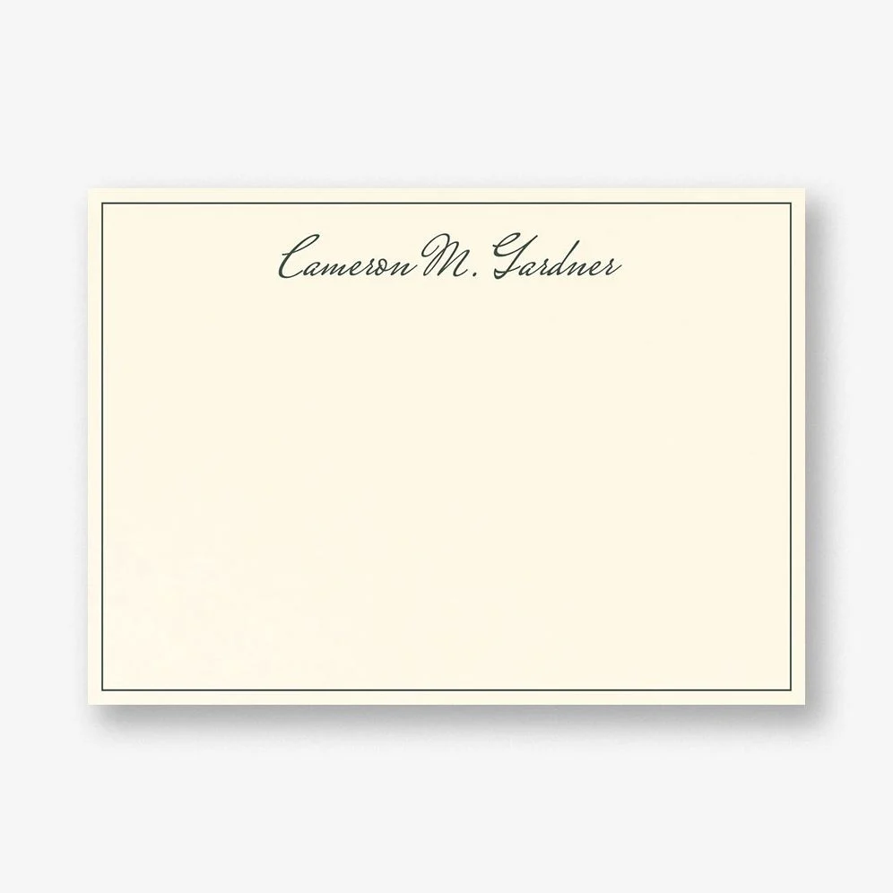 Botanical Toile Stationery