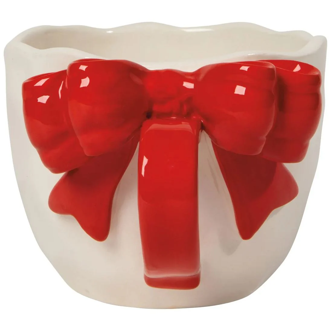 Bowtique Sculpted Ceramic Mug - Image 2
