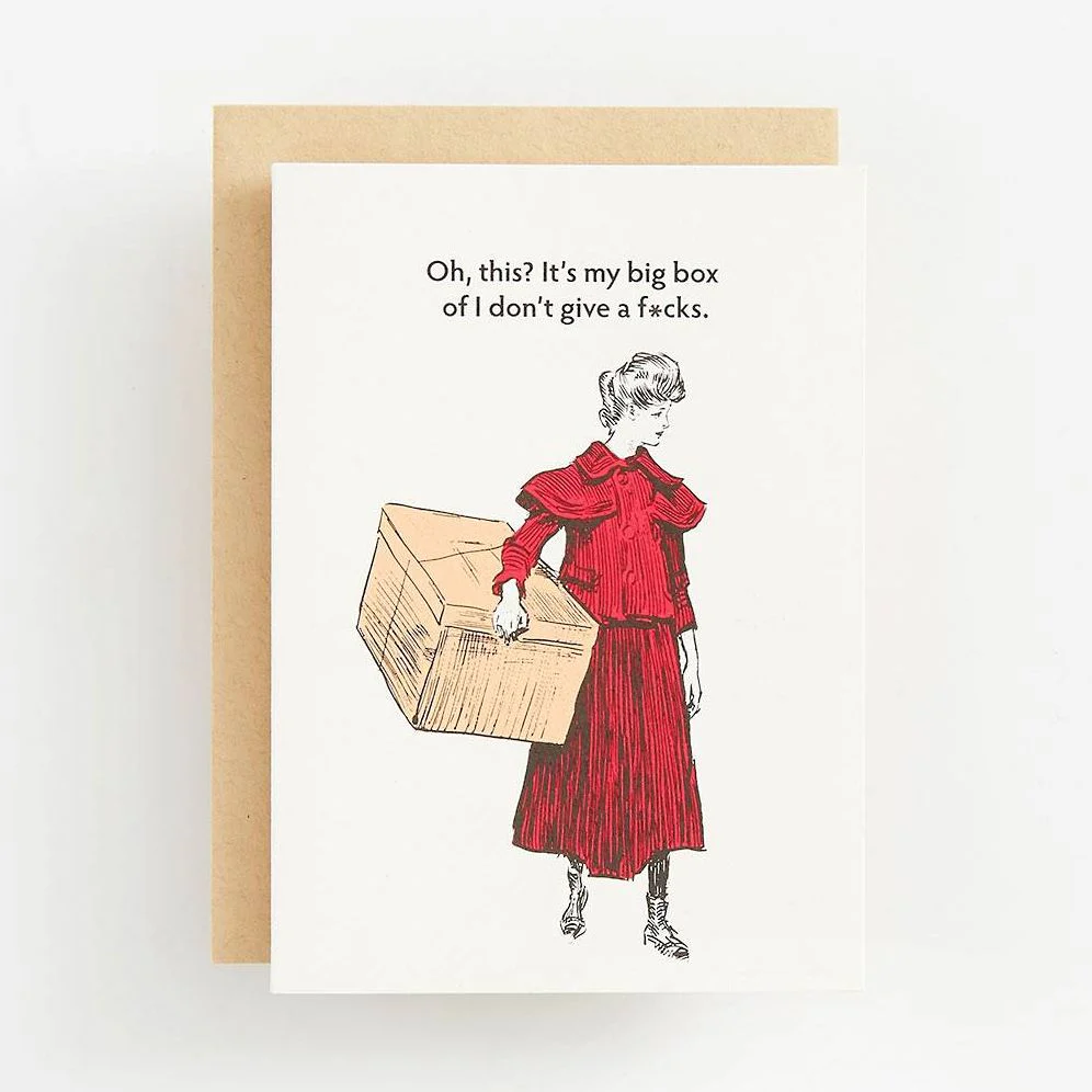 Box of I Don't Give a F***s Card