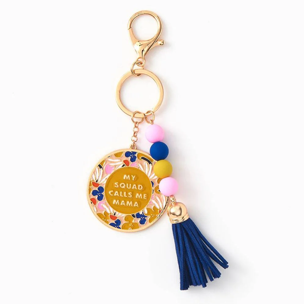 Boxed Mom Beaded Keychain - Image 2
